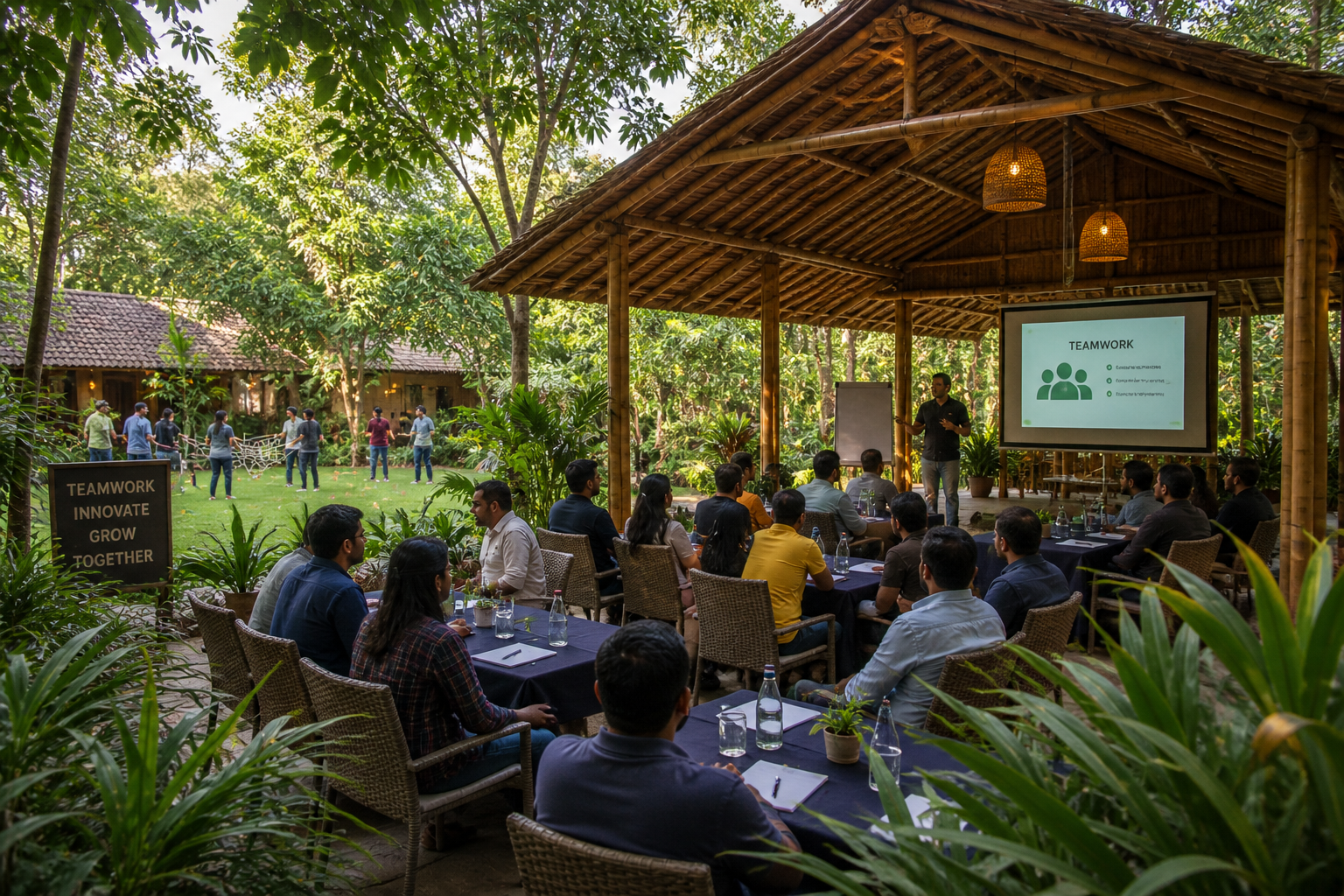 Corporate event in nature