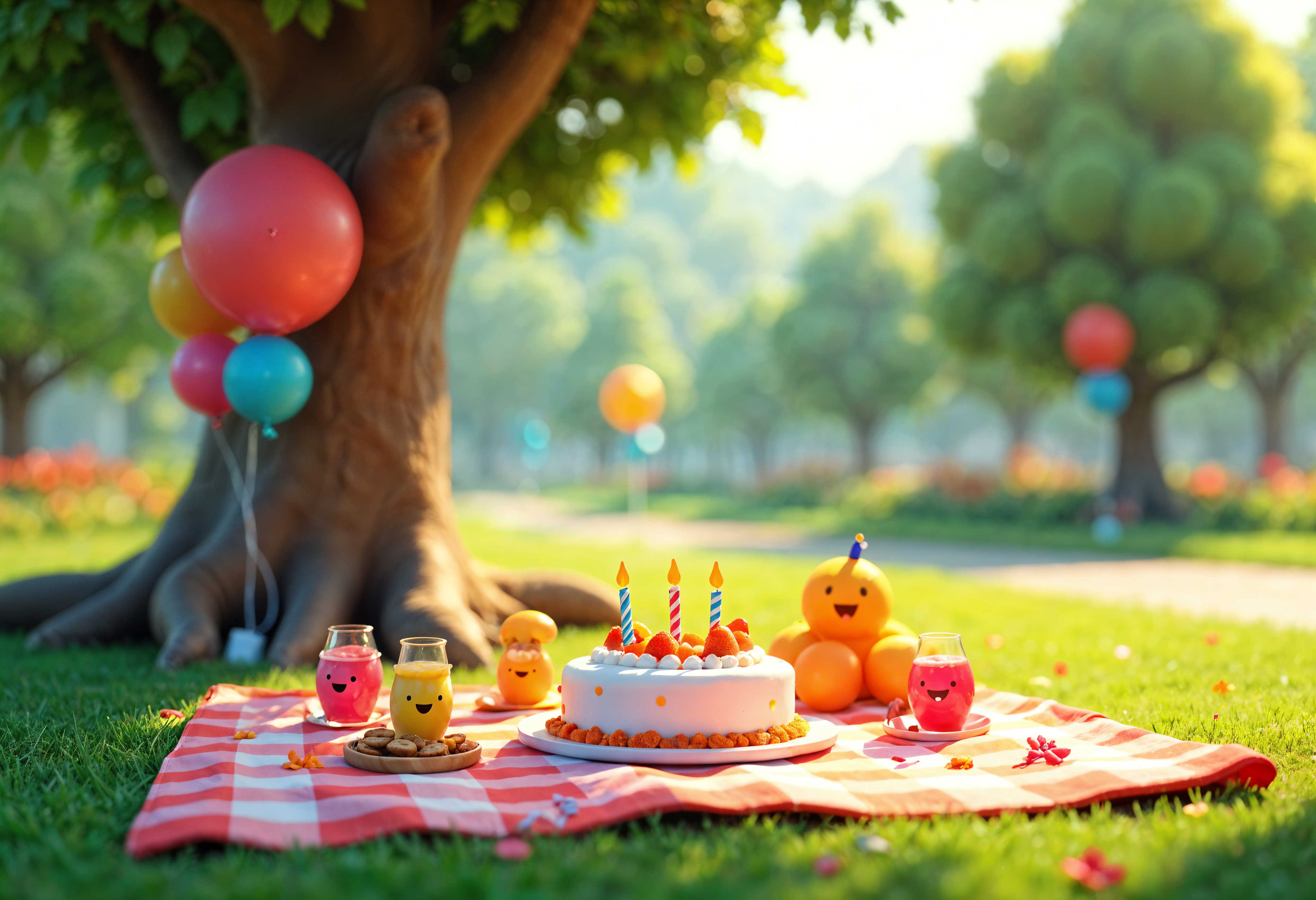 Farm birthday celebration