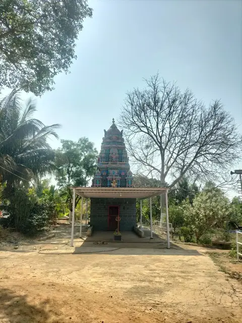 The on-site temple at Arekas Arena