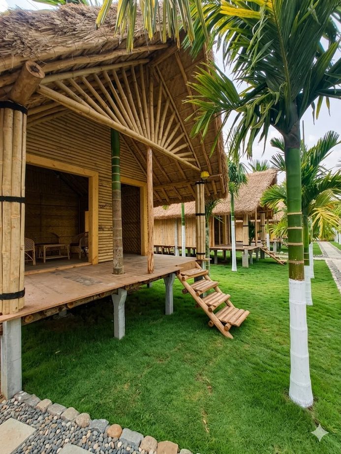 Bamboo cottages