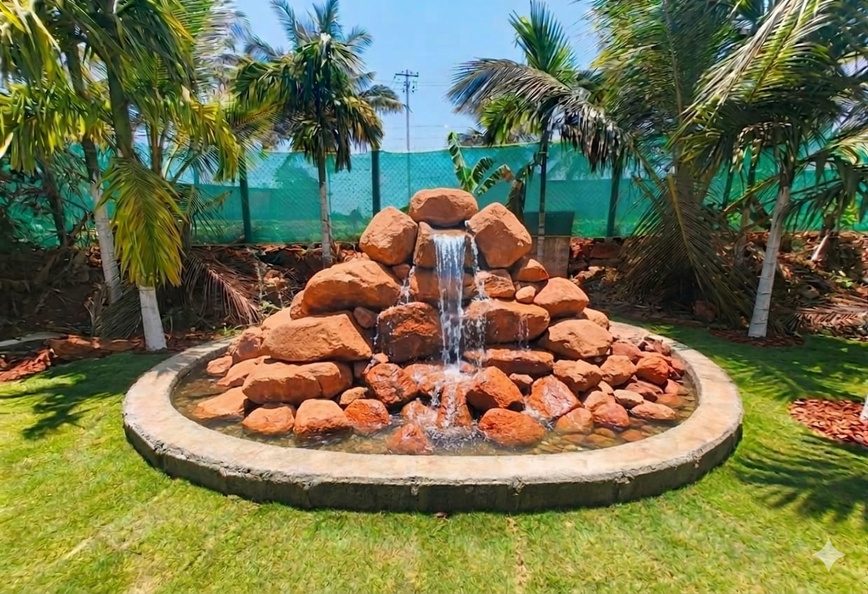 Rock fountain